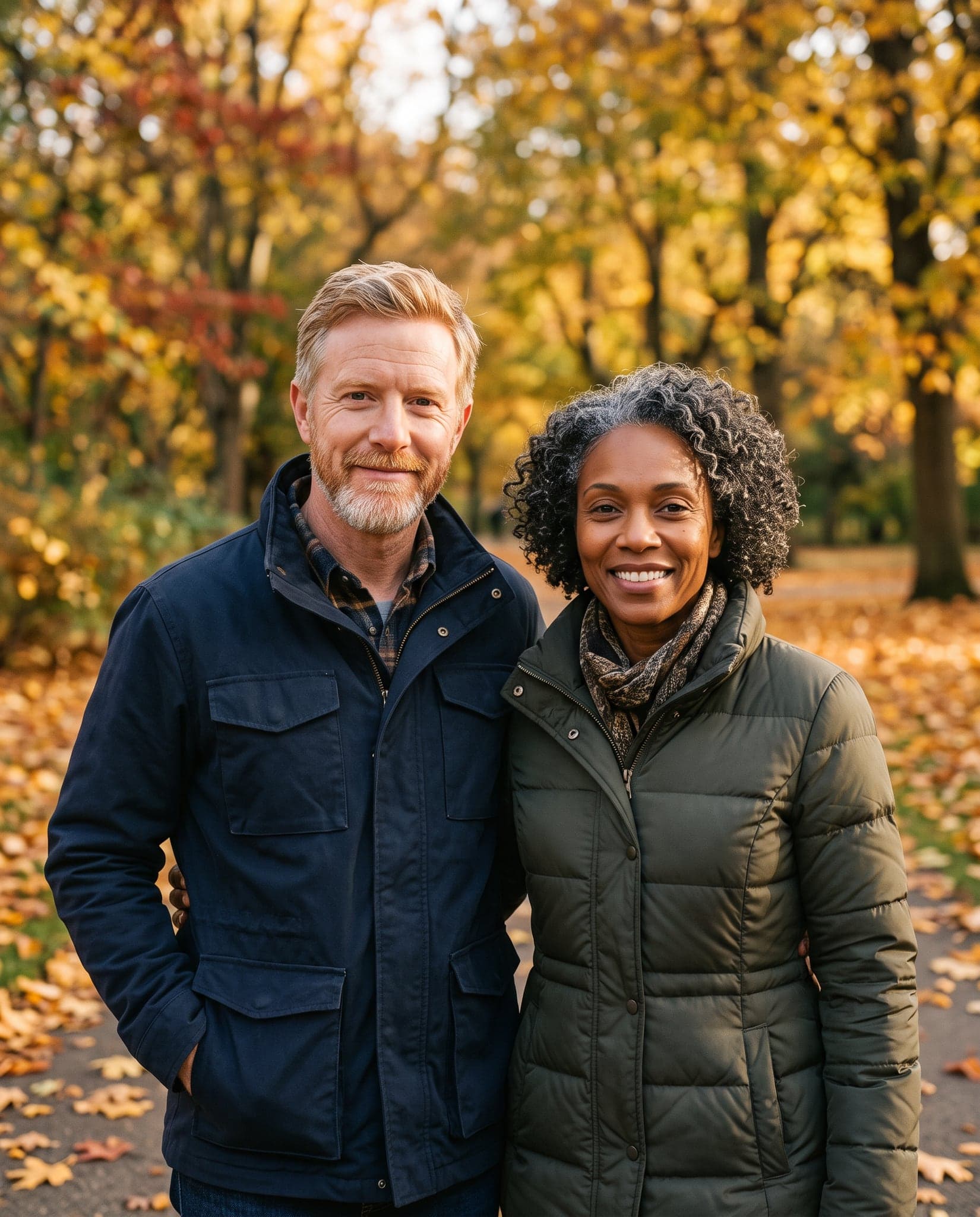 AI age progression of the fictional couple: At about 60