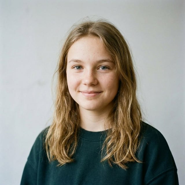 Mädchen mit 15, mit KI vorhergesagt