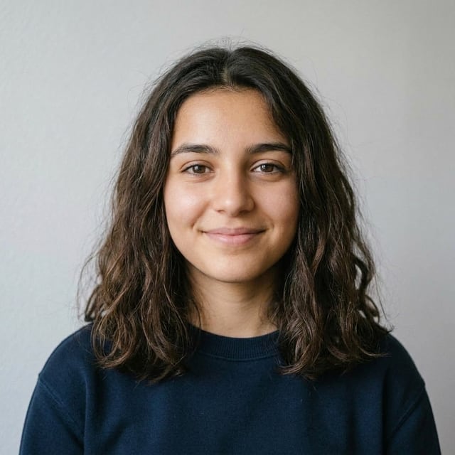 Fille à 15 ans, image générée par IA
