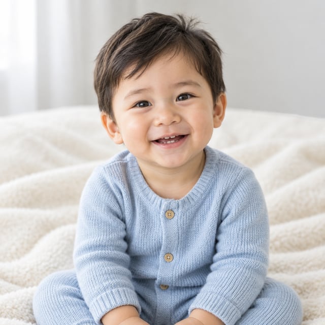 AIで予想した男の子（2つ目のモデル）