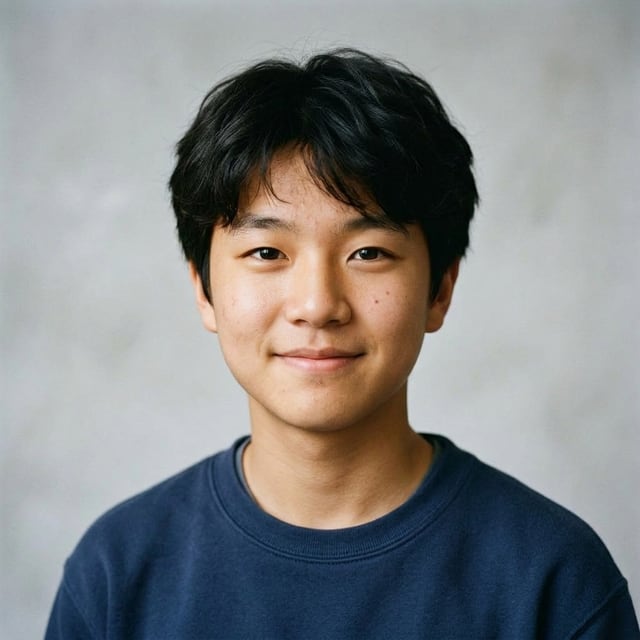 AI로 예측한 15살 남자아이