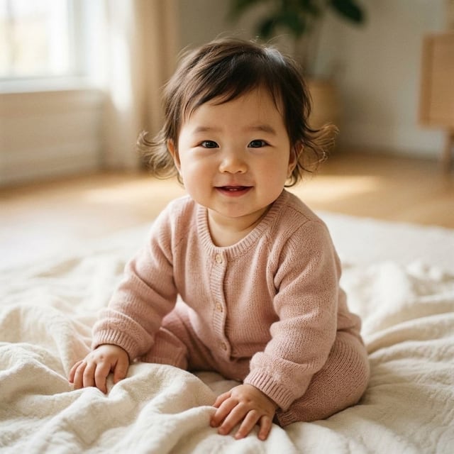 AI로 예측한 여자아이