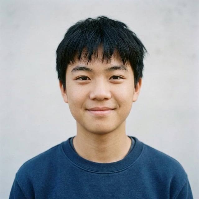 AI预测的15岁的男孩