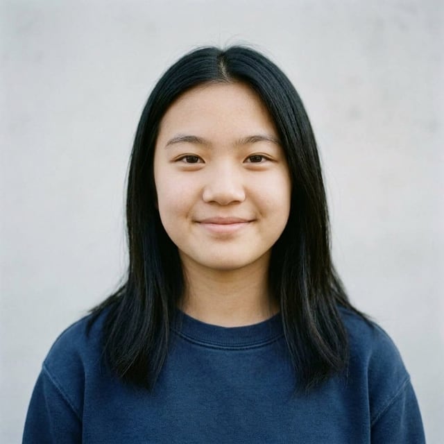 AI预测的15岁的女孩