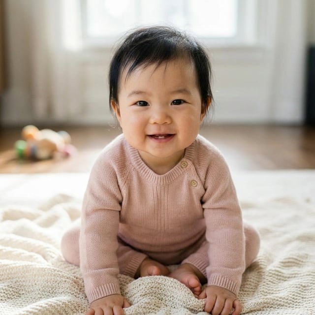 AI预测的女宝宝